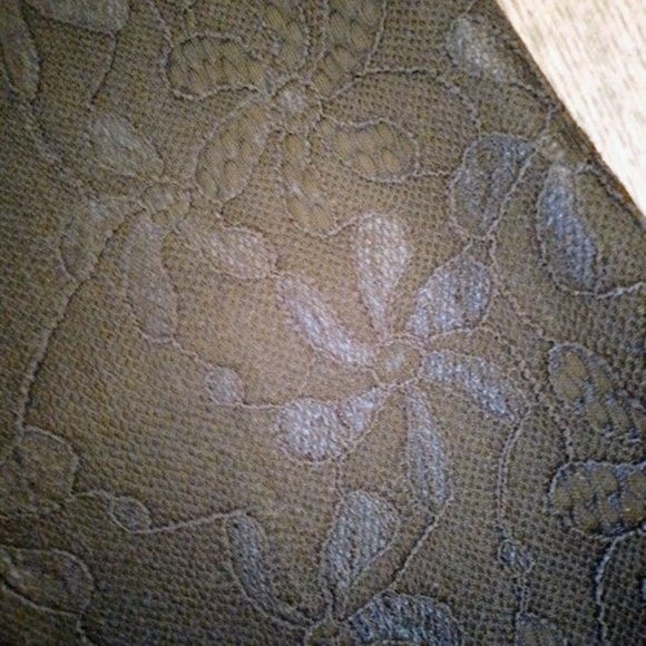 H&M Black Floral Print Dress Pants - Women's US/UK 2 - Picture 3 of 7